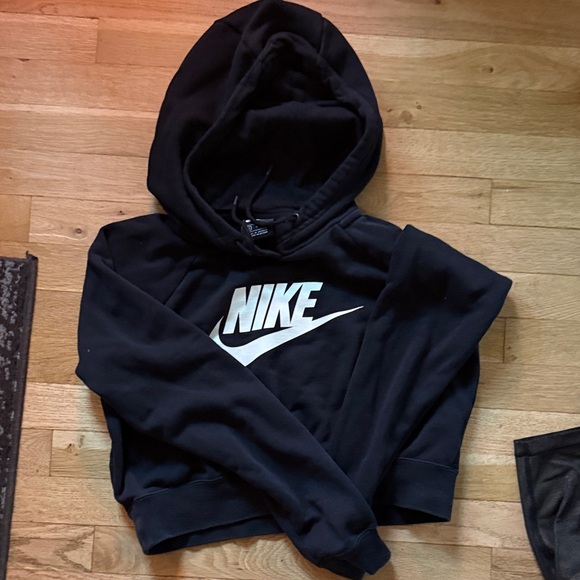 Nike Tops - Nike Black and White Hoodie